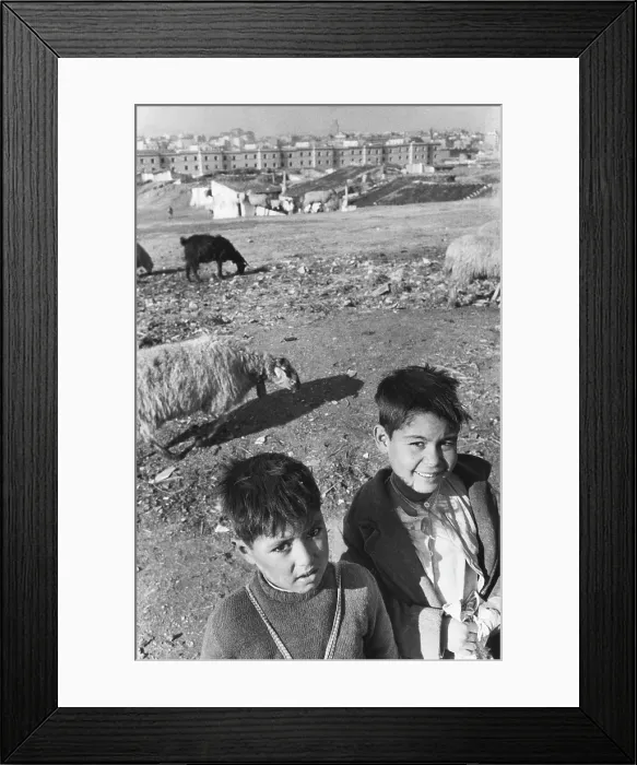 Framed Print : Madrid Boys Framed Print : Madrid Boys