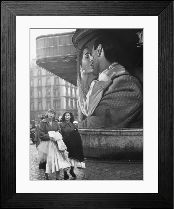 Framed Print : Madrid Street Framed Print : Madrid Street