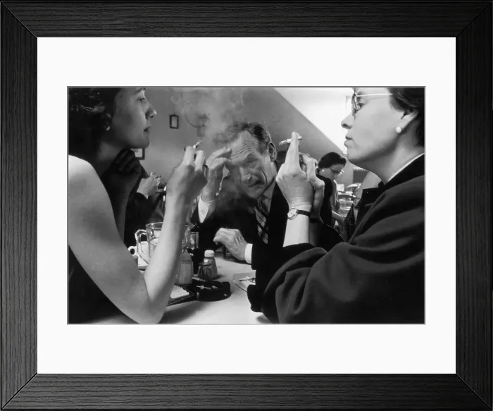 Framed Print : Passive Smoker Framed Print : Passive Smoker