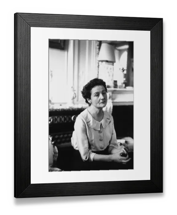 Framed Print : Nancy Mitford Framed Print : Nancy Mitford