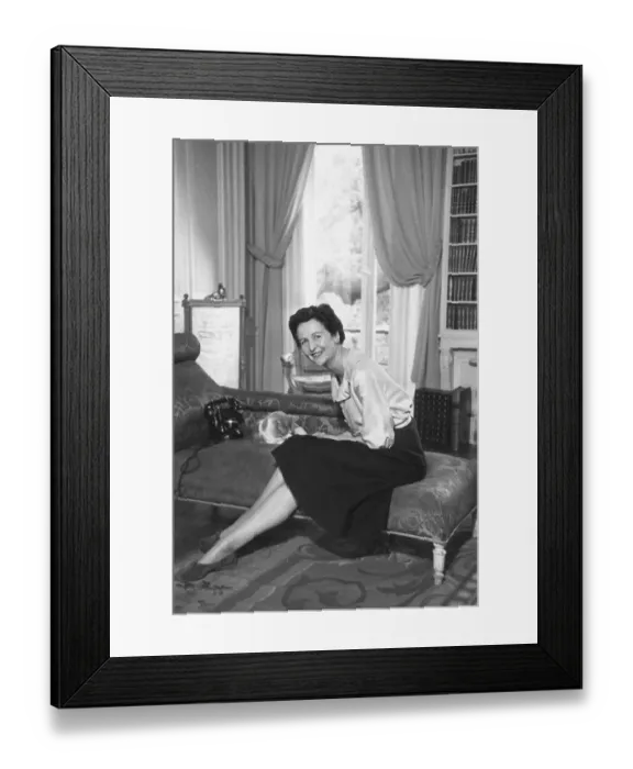 Framed Print : Nancy Mitford Framed Print : Nancy Mitford