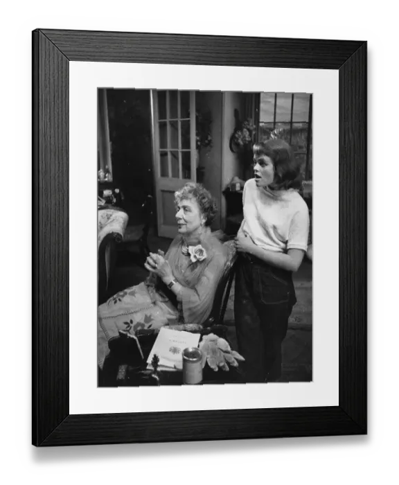 Framed Print : The Chalk Garden Framed Print : The Chalk Garden