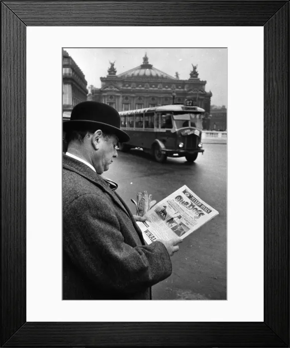 Framed Print : Englishman Abroad Framed Print : Englishman Abroad