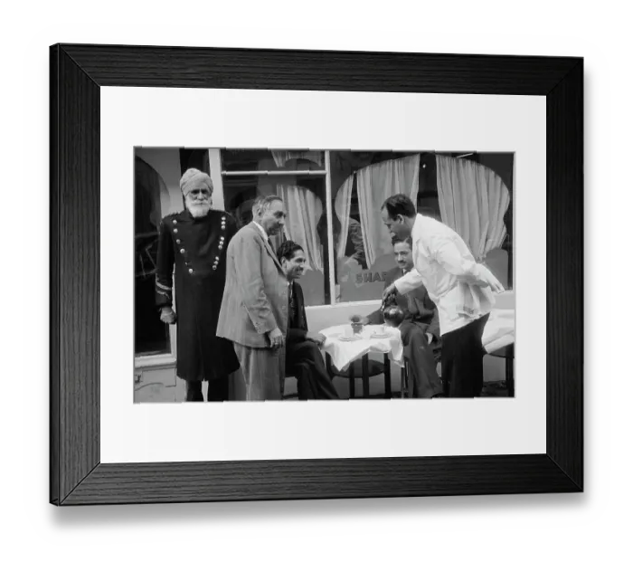Framed Print : Tea At The Shafi Framed Print : Tea At The Shafi