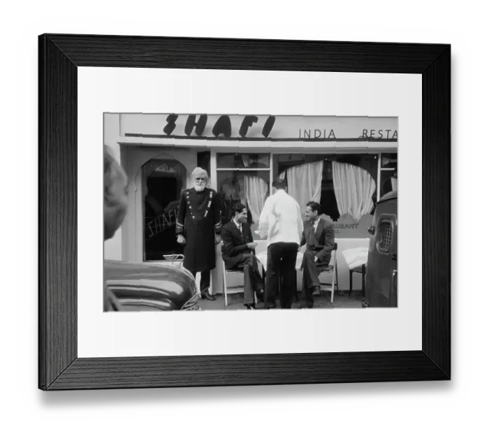 Framed Print : Sikh Doorman Framed Print : Sikh Doorman