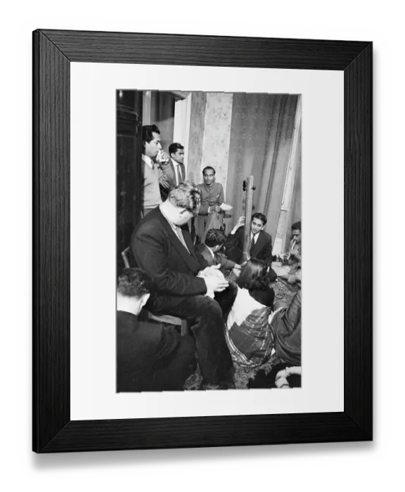 Framed Print : Indian Music Recital Framed Print : Indian Music Recital