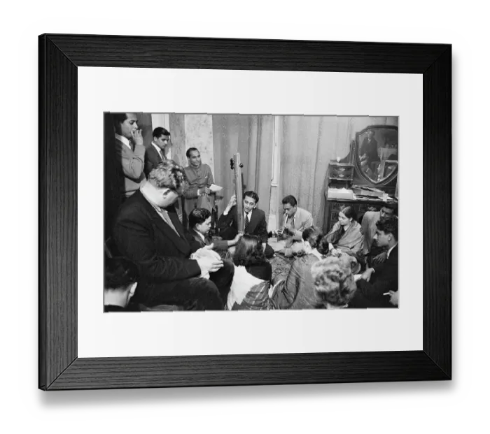 Framed Print : Indian Music Recital Framed Print : Indian Music Recital