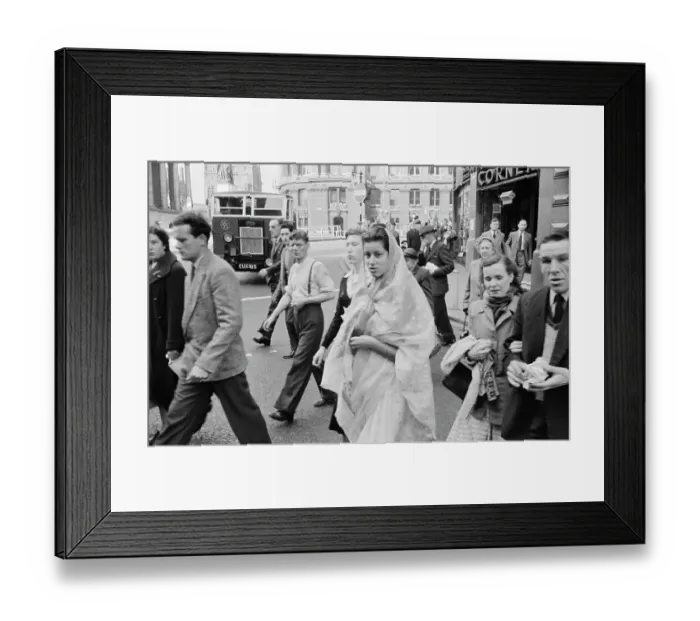 Framed Print : Indian Woman In London Framed Print : Indian Woman In London