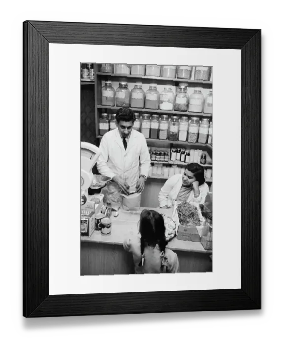 Framed Print : Indian Grocer's Framed Print : Indian Grocer's
