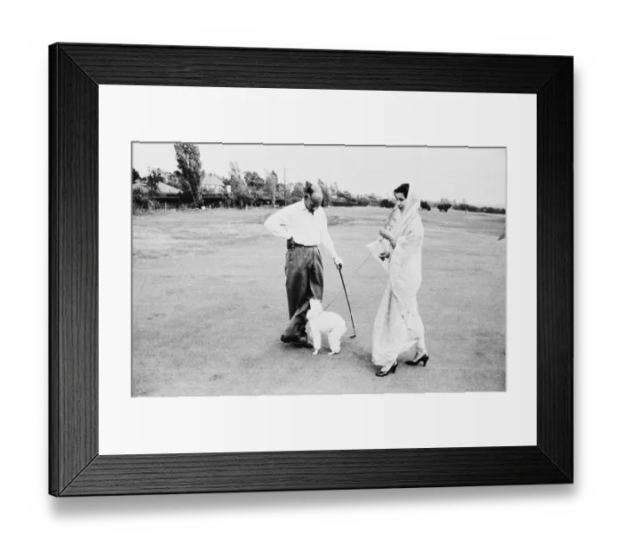 Framed Print : Indians On Golf Course Framed Print : Indians On Golf Course