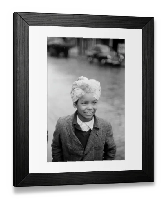 Framed Print : Indian Boy