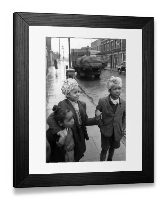 Framed Print : Indian Boys