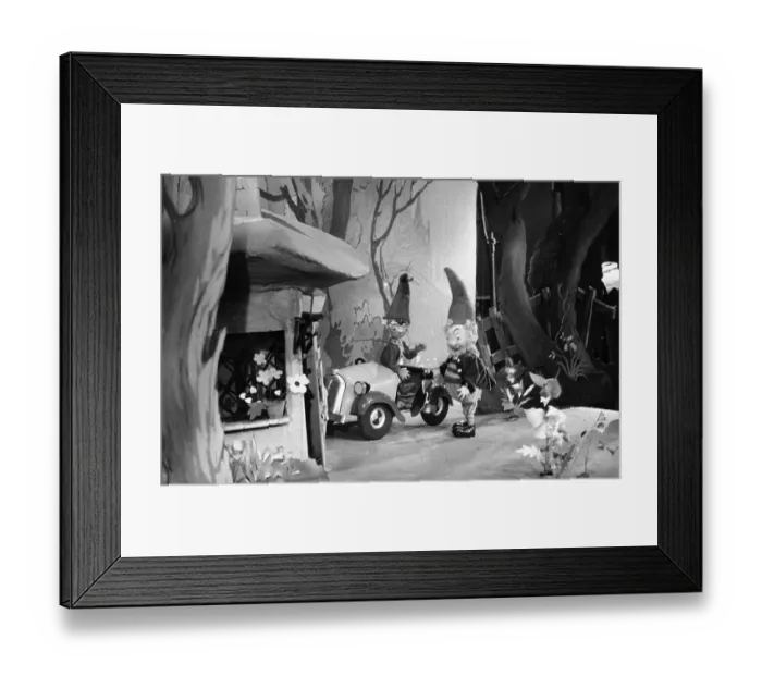 Framed Print : Noddy and Big Ears in the television programme The Adventures Of Noddy Framed Print : Noddy and Big Ears in the television programme The Adventures Of Noddy
