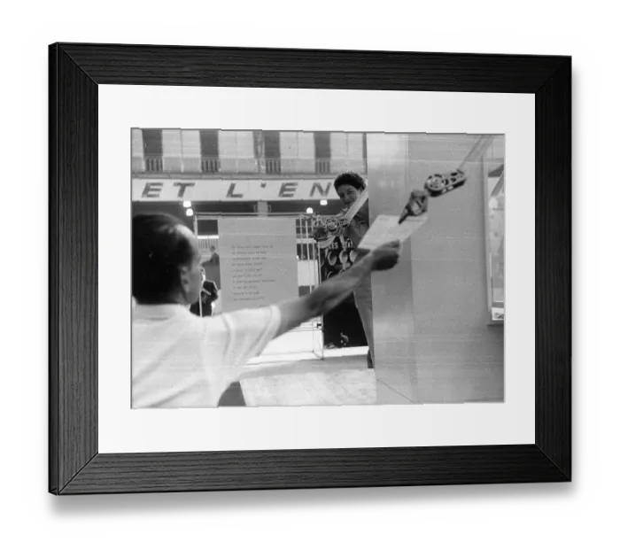 Framed Print : Atom Robot