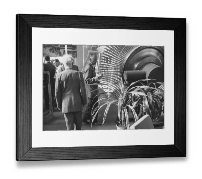 Framed Print : Atomic Turbine Framed Print : Atomic Turbine