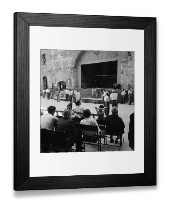Framed Print : Open-Air OPera