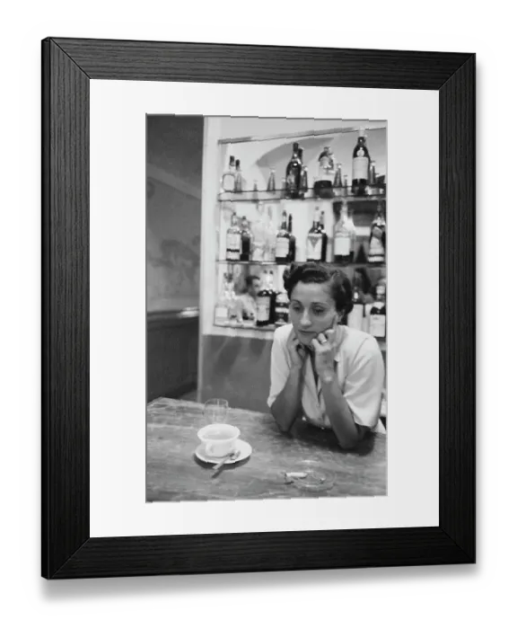 Framed Print : Woman In Bar Framed Print : Woman In Bar