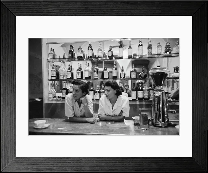 Framed Print : Italian Bar Framed Print : Italian Bar