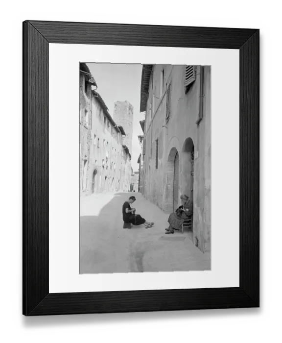Framed Print : Outdoor Sewing Framed Print : Outdoor Sewing