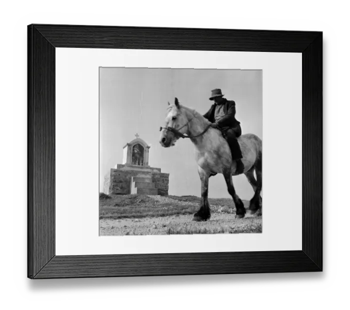 Framed Print : Island Horseman Framed Print : Island Horseman