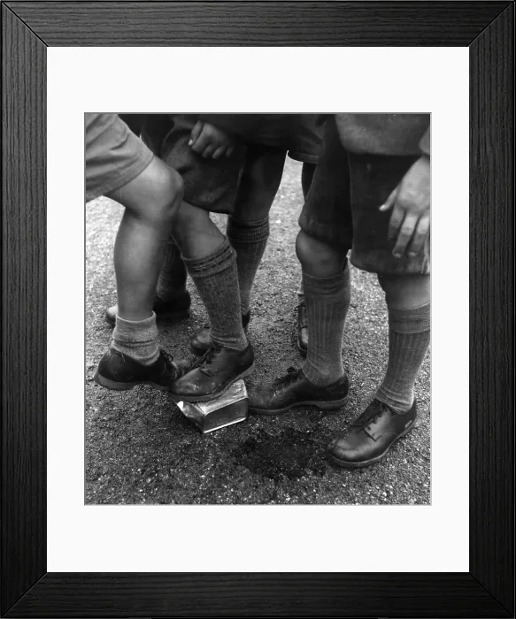 Framed Print : Children's Clothing