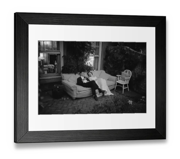 Framed Print : Couple At Party Framed Print : Couple At Party
