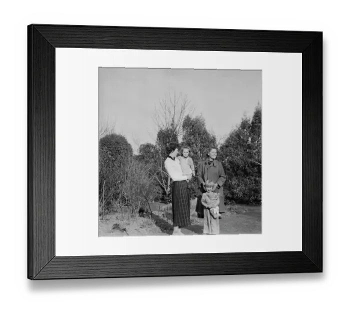 Framed Print : Garden Get Together