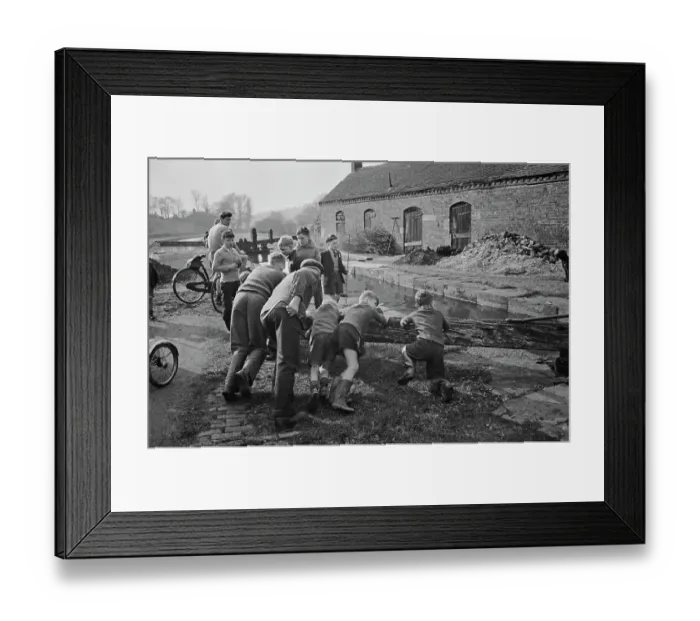 Framed Print : Grand Union Canal