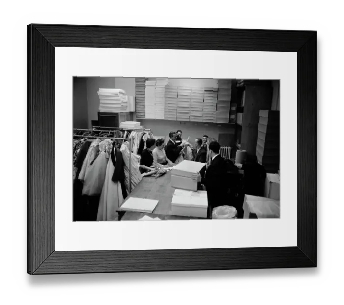 Framed Print : Backstage At Scottish Dior Show Framed Print : Backstage At Scottish Dior Show