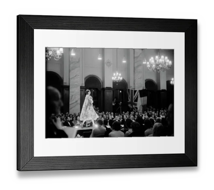 Framed Print : Dior Show In Glasgow Framed Print : Dior Show In Glasgow