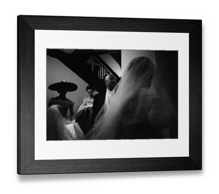 Framed Print : Christian Dior Backstage In Glasgow Framed Print : Christian Dior Backstage In Glasgow