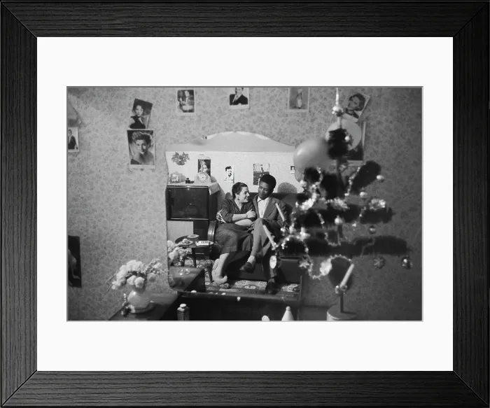 Framed Print : Birmingham Couple Framed Print : Birmingham Couple