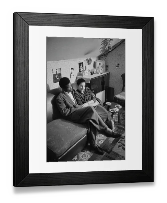 Framed Print : Birmingham Couple Framed Print : Birmingham Couple