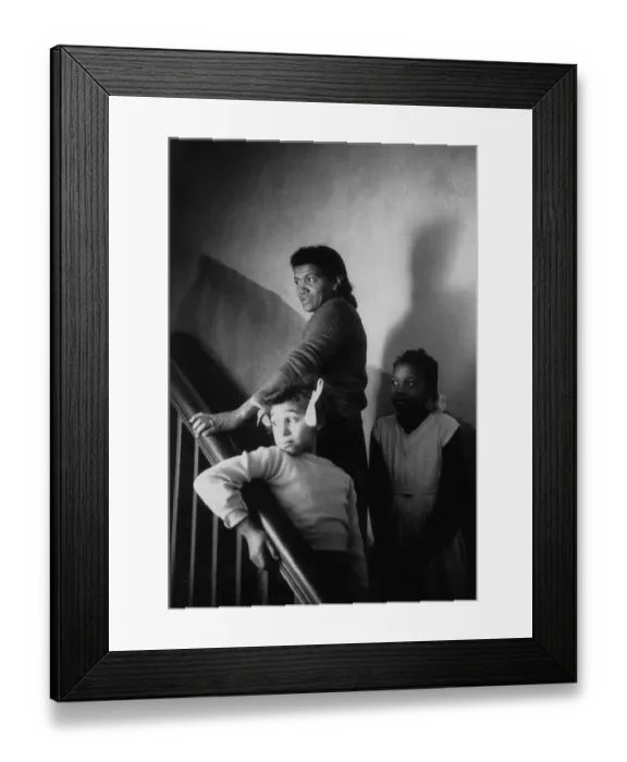 Framed Print : Over The Banister Framed Print : Over The Banister