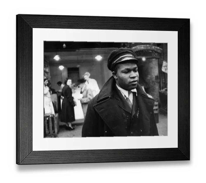 Framed Print : Bus Conductor Framed Print : Bus Conductor