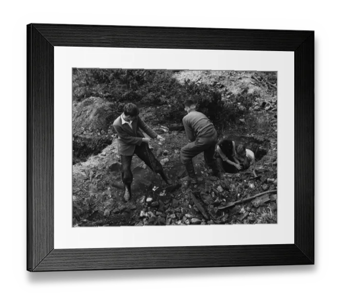 Framed Print : Ghost Diggers Framed Print : Ghost Diggers