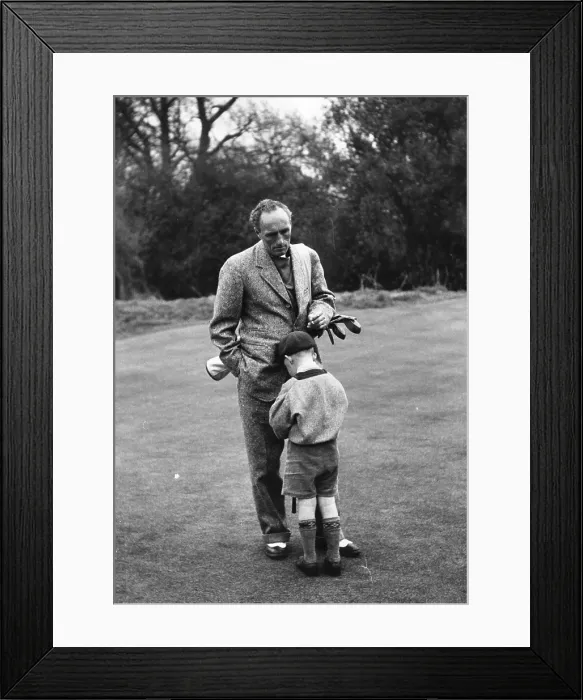 Framed Print : Young Golfer Framed Print : Young Golfer