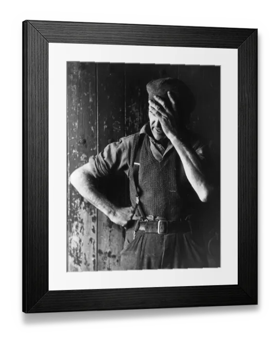 Framed Print : Exhausted Worker Framed Print : Exhausted Worker