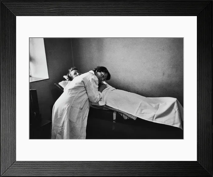 Framed Print : Doctor And Patient, 1954 Framed Print : Doctor And Patient, 1954