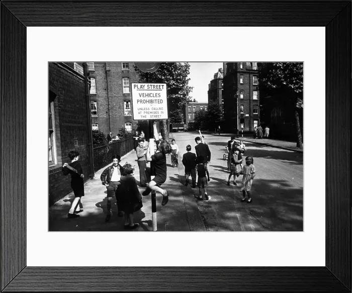 Framed Print : Street Children Framed Print : Street Children