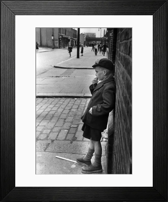 Framed Print : Street Children Framed Print : Street Children