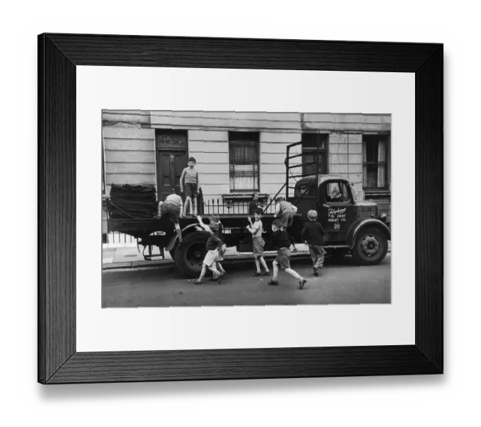 Framed Print : City Children Framed Print : City Children