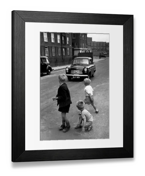 Framed Print : Car Coming! Framed Print : Car Coming!
