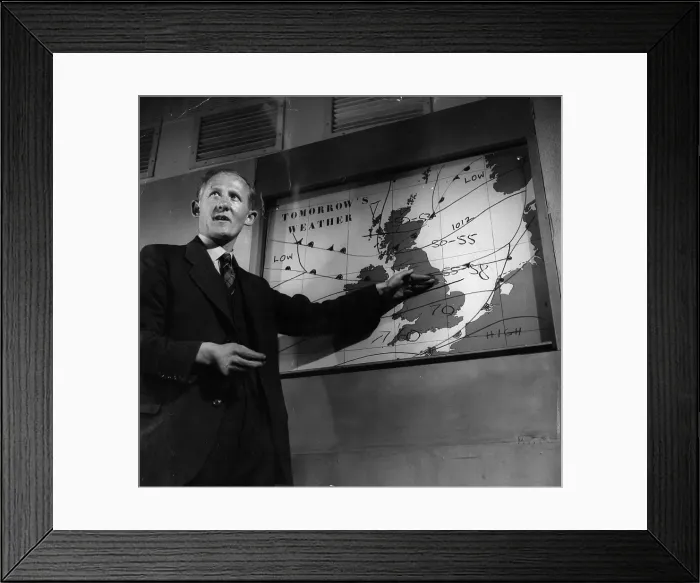 Framed Print : Weather Forecast Framed Print : Weather Forecast