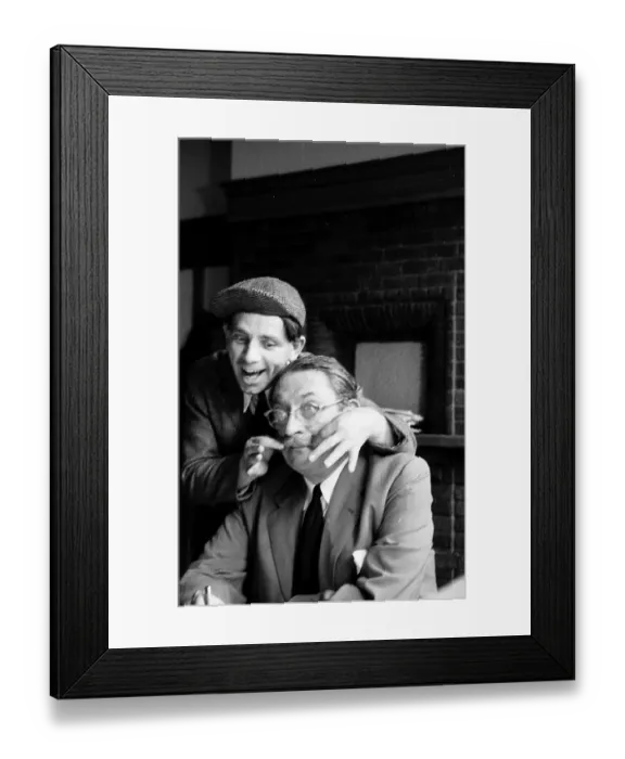 Framed Print : Norman And Gilbert Framed Print : Norman And Gilbert