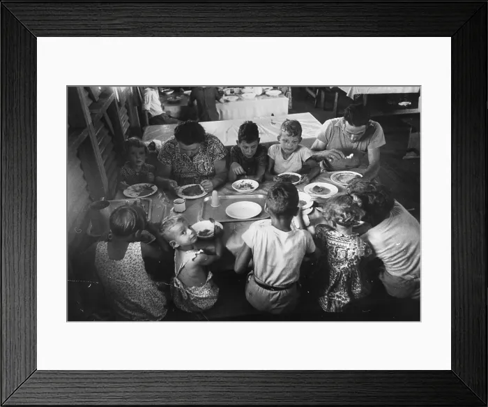 Framed Print : Dutch Immigrants Framed Print : Dutch Immigrants