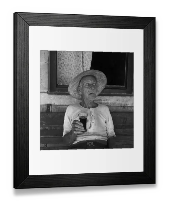 Framed Print : Man Drinking Framed Print : Man Drinking
