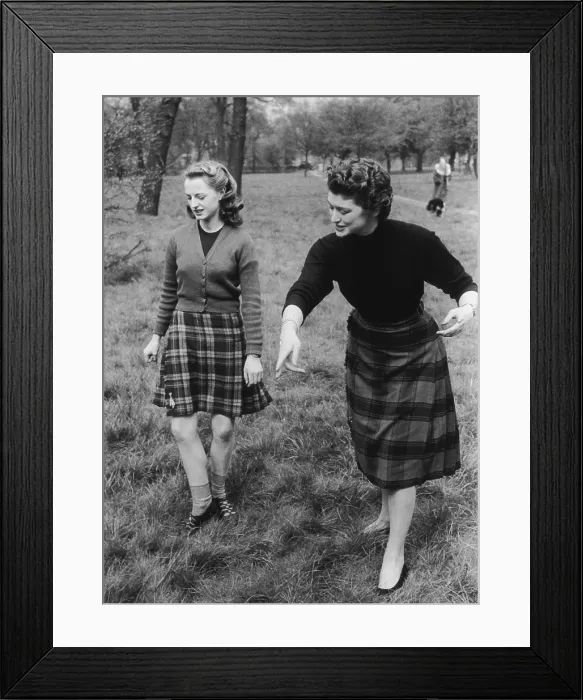 Framed Print : Dancing Lesson