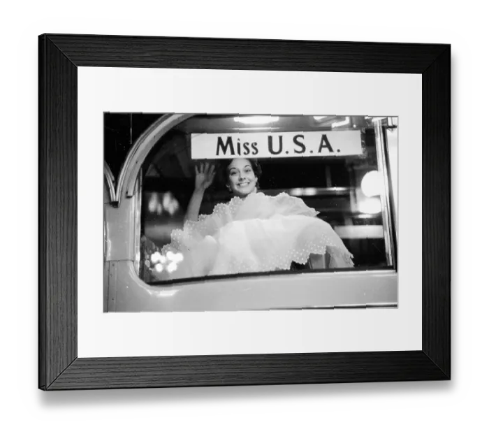 Framed Print : Miss America Framed Print : Miss America