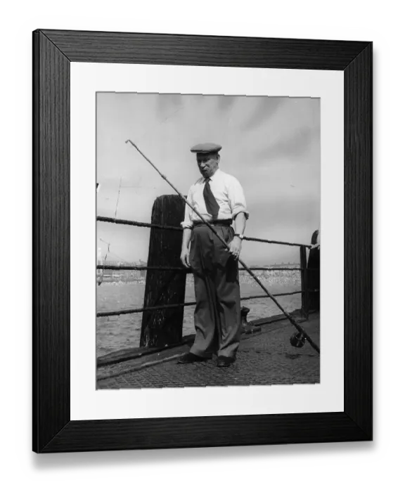 Framed Print : Hooked Off Framed Print : Hooked Off